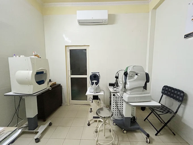 Advanced consultation room for LASIK checkup and eye testing